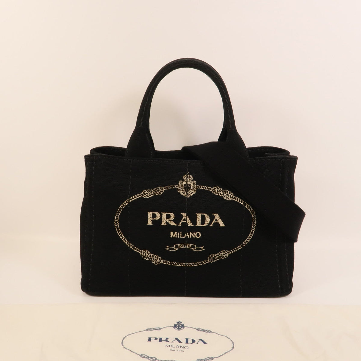 Prada Canapa · Canvas · Two-Way Shoulder Bag