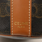 Celine Triomphe Bucket · Coated Canvas