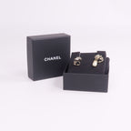 CHANEL CC · Pearl Earrings