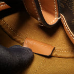 Celine Triomphe Bucket · Coated Canvas