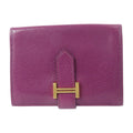 Hermès Bearn Card Case · Chèvre · Anemone
