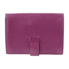 Hermès Bearn Card Case · Chèvre · Anemone