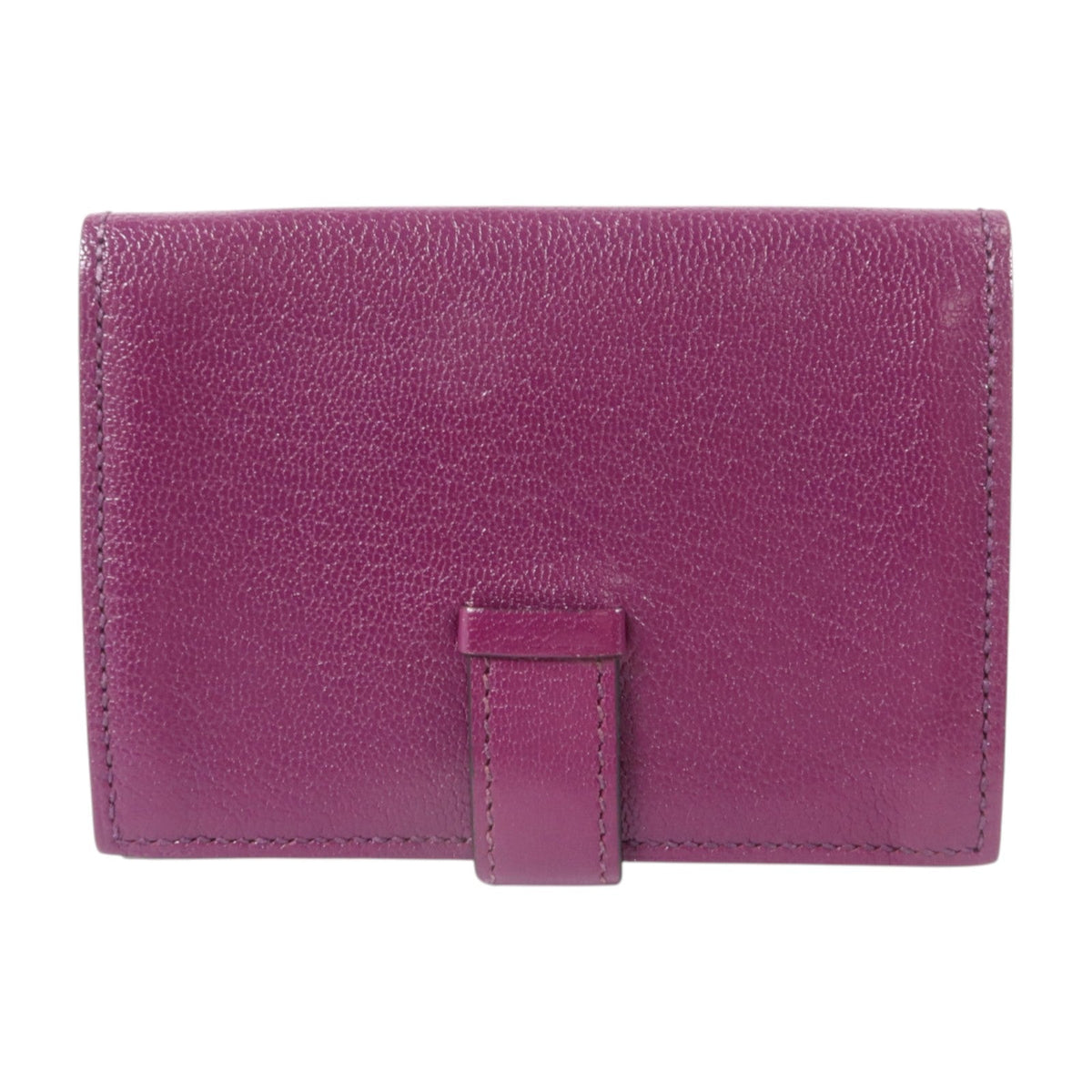 Hermès Bearn Card Case · Chèvre · Anemone