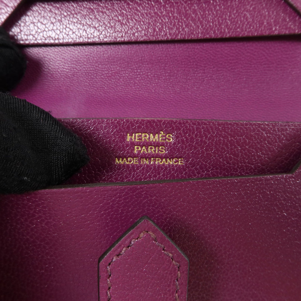 Hermès Bearn Card Case · Chèvre · Anemone