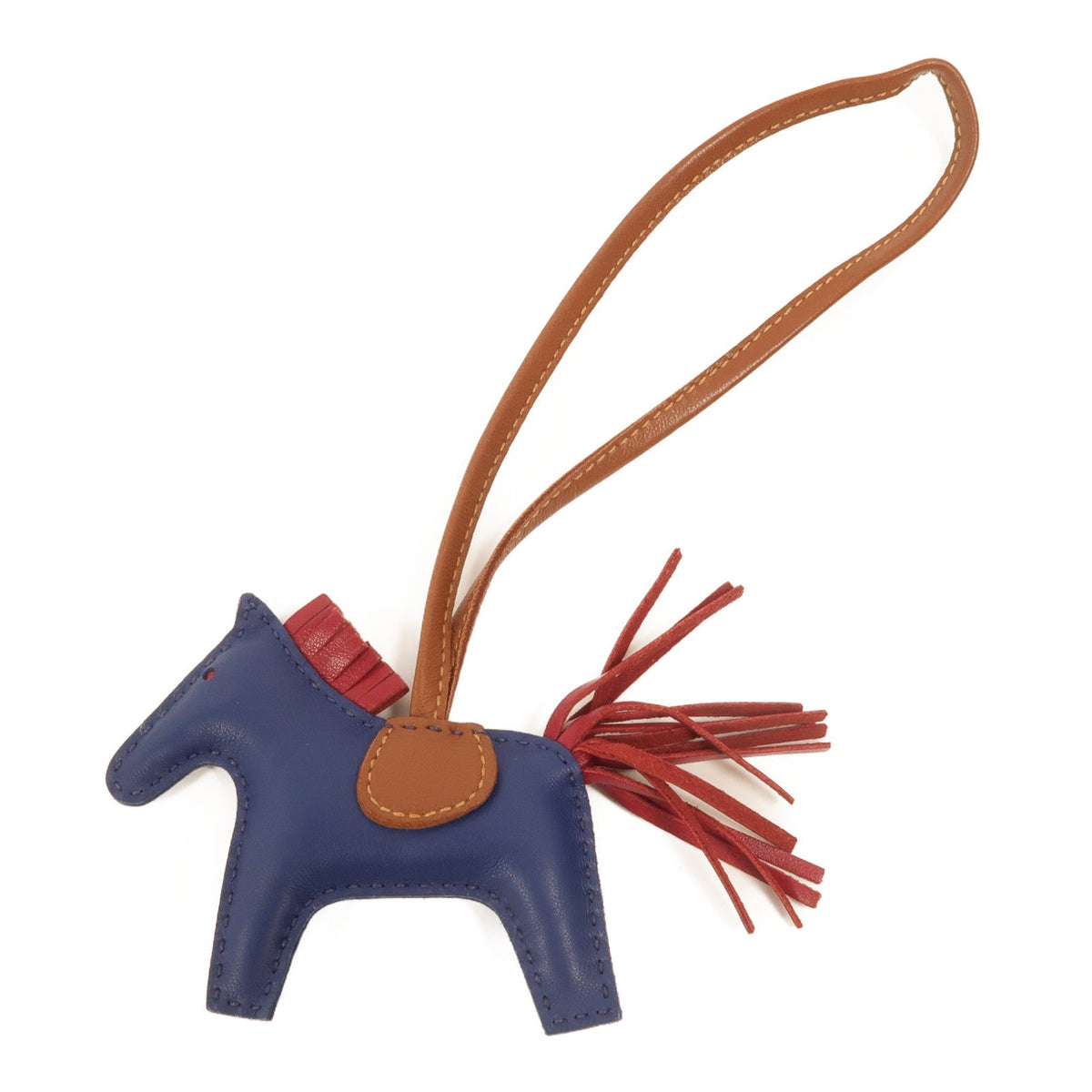 HERMÈS Rodeo PM · Milo · Lambskin Charm