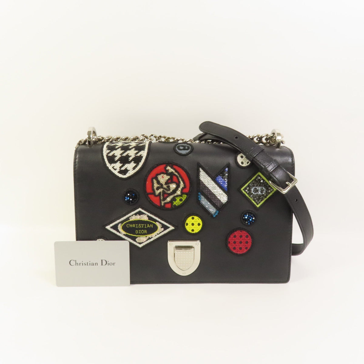 Dior CD Chain Shoulder · Calfskin
