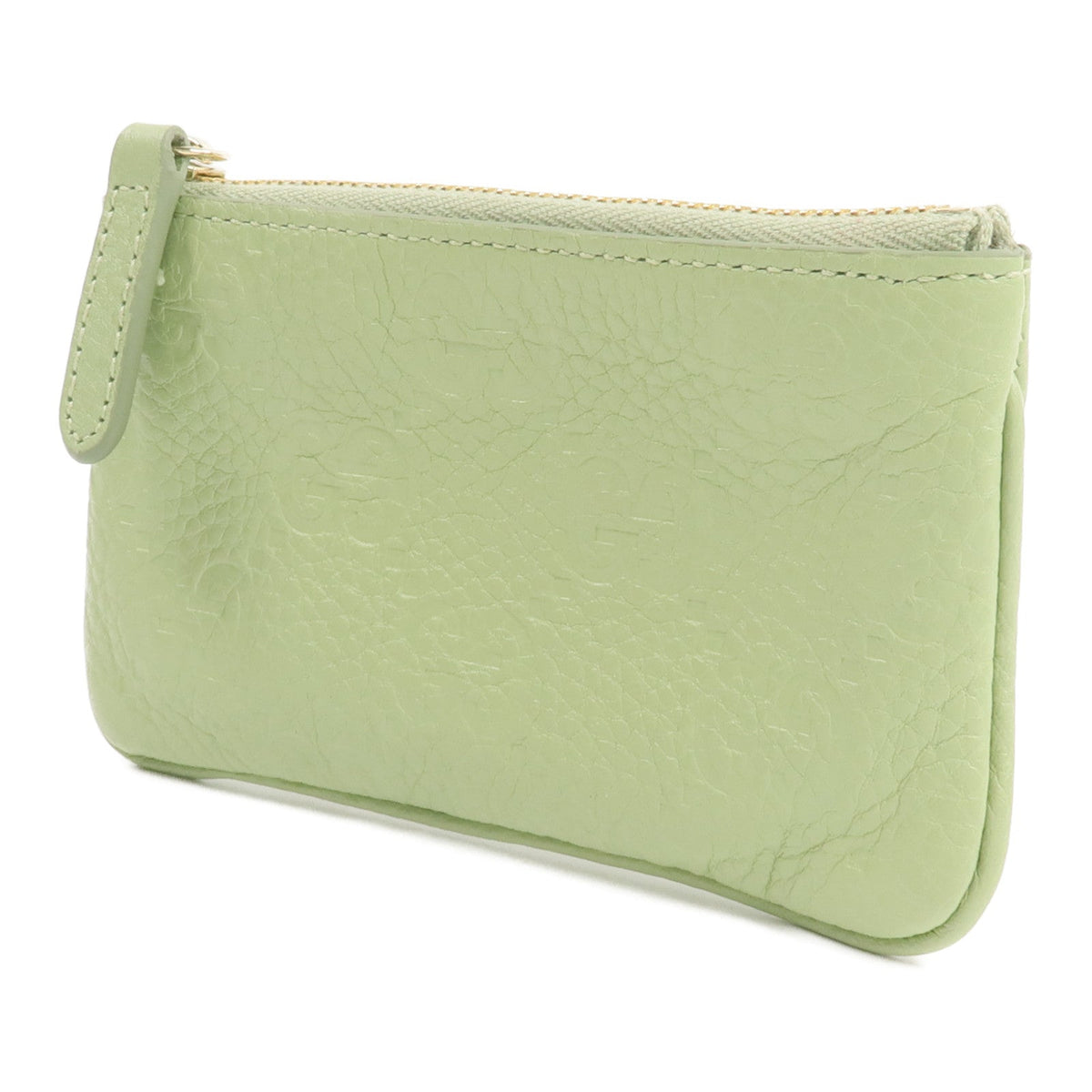 Gucci GG Emblem Calfskin Key & Coin Case