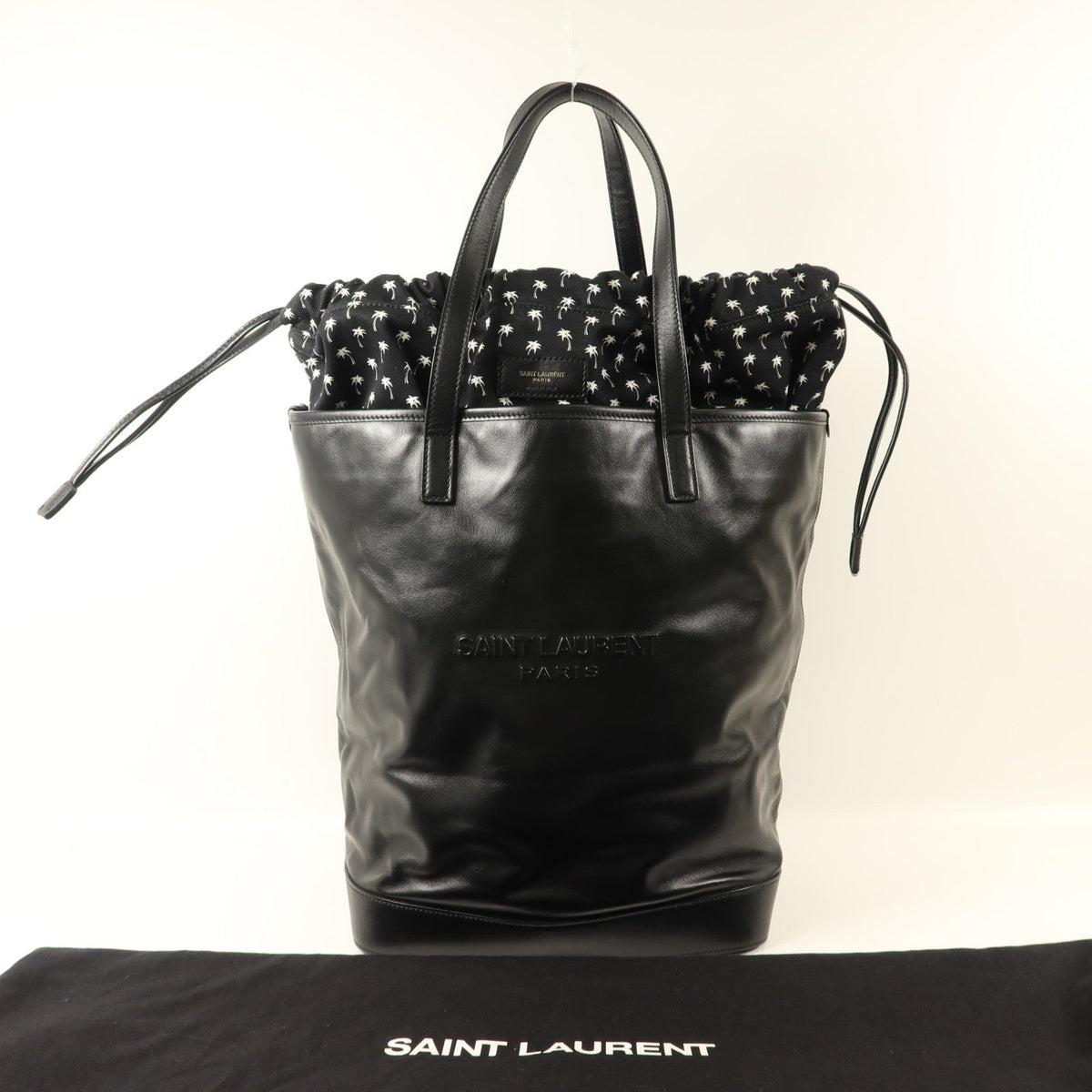 Saint Laurent Teddy Drawstring · Canvas