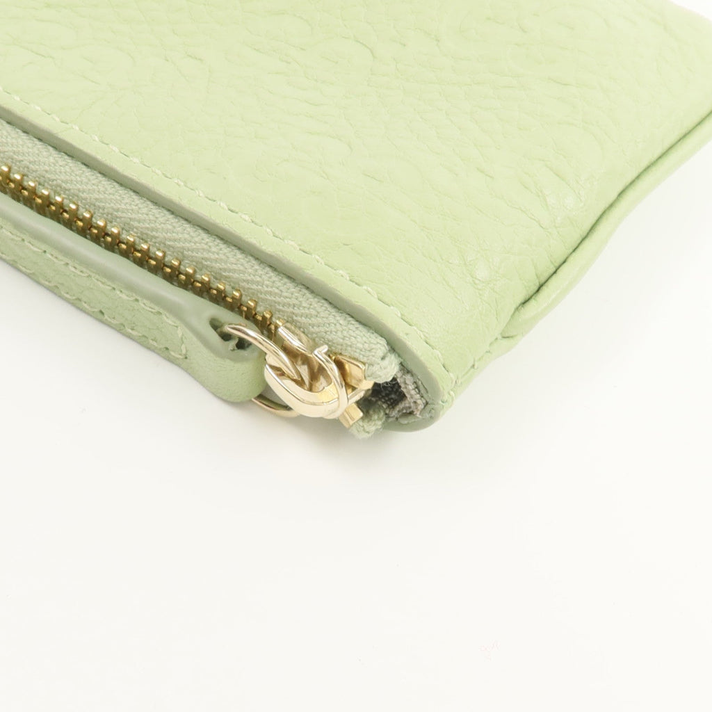 Gucci GG Emblem Calfskin Key & Coin Case