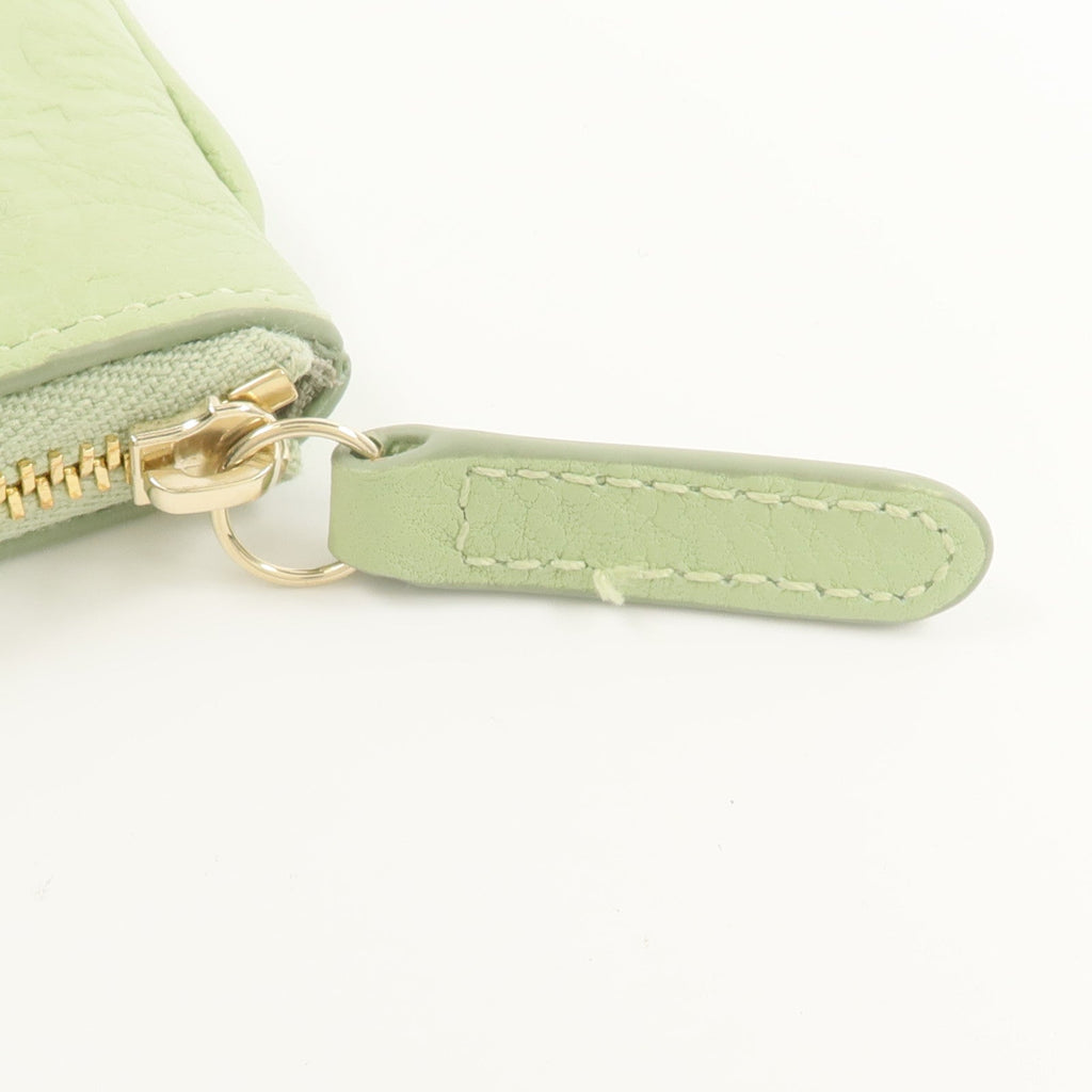 Gucci GG Emblem Calfskin Key & Coin Case