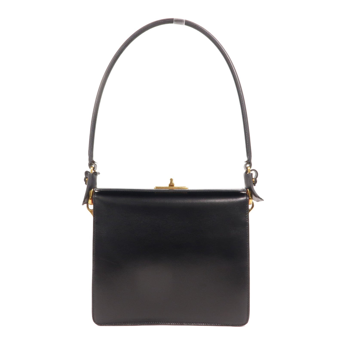 Prada · Two-Tone Calfskin Shoulder Bag