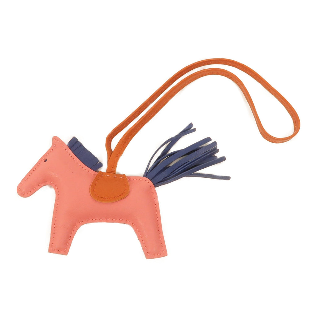 Hermès Rodeo PM Charm · Rose Azalée