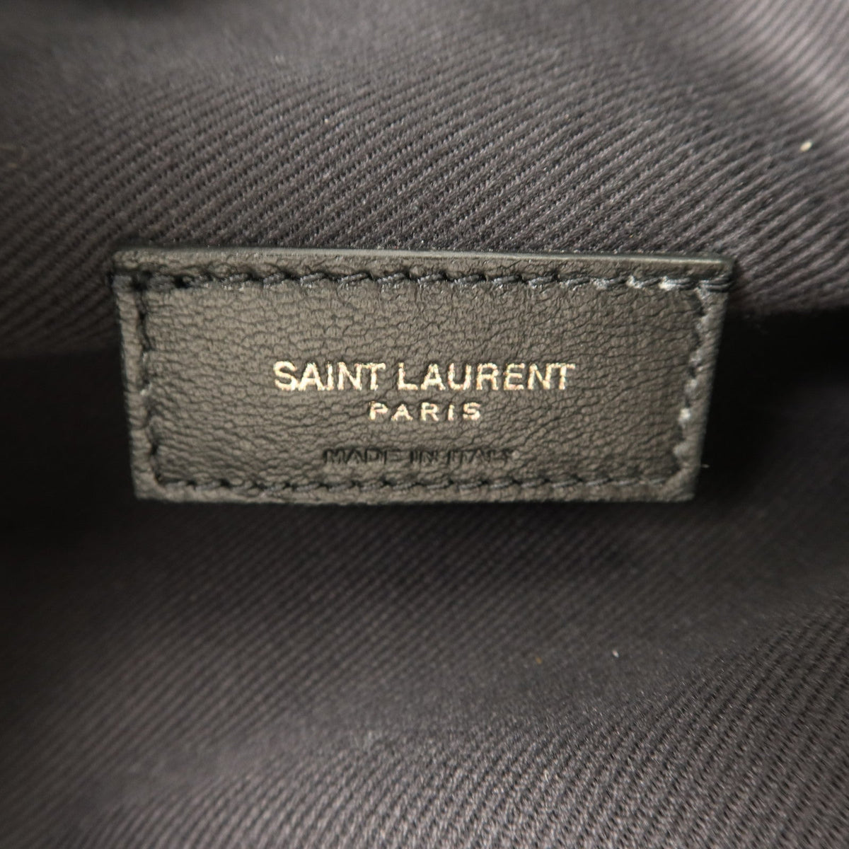 Saint Laurent Teddy Drawstring · Canvas