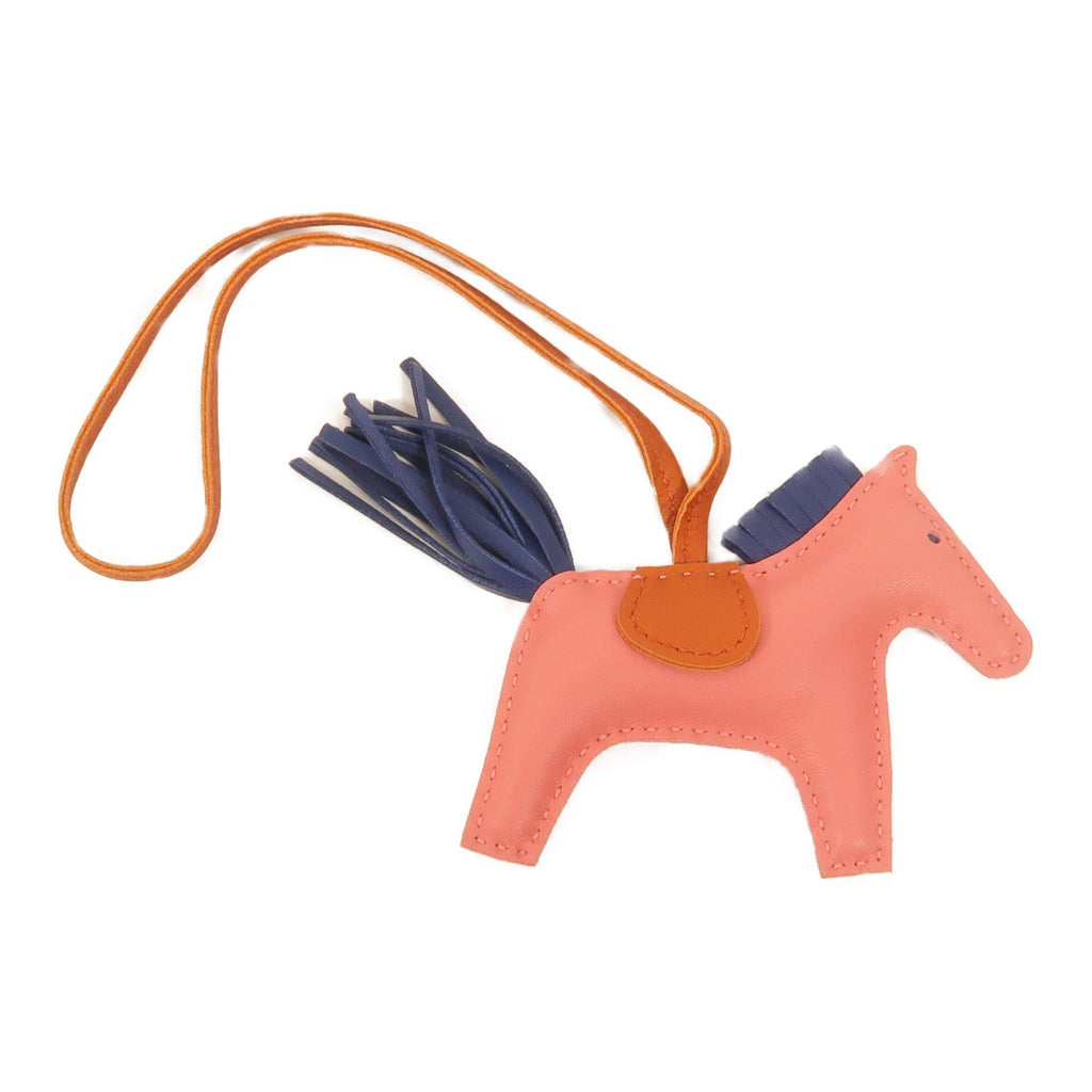 Hermès Rodeo PM Charm · Rose Azalée
