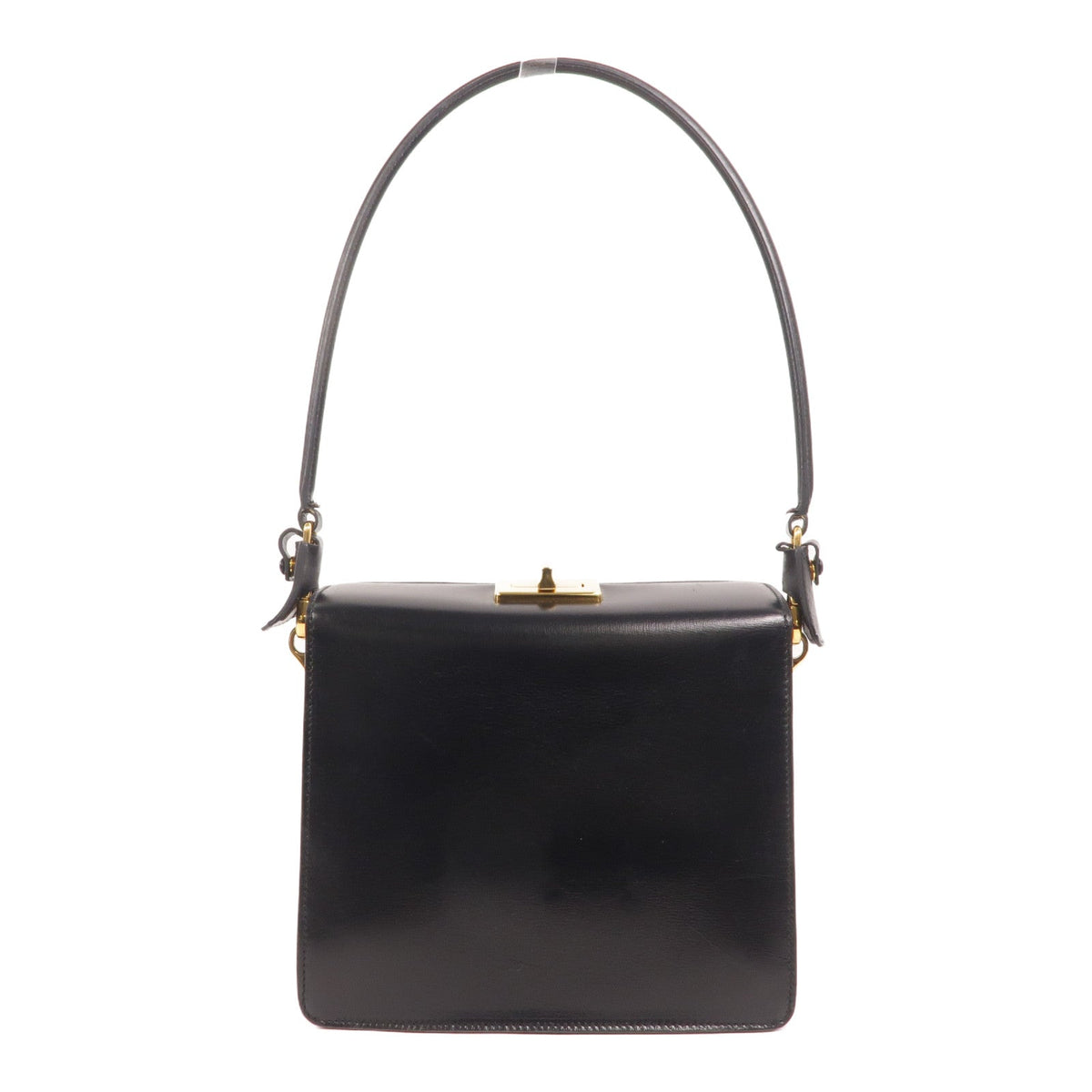 Prada · Two-Tone Calfskin Shoulder Bag