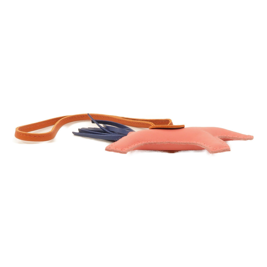 Hermès Rodeo PM Charm · Rose Azalée