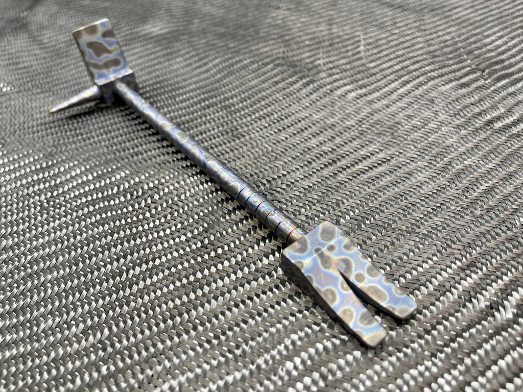 4" Ti Hooligan Forced Entry Tool - Titanium