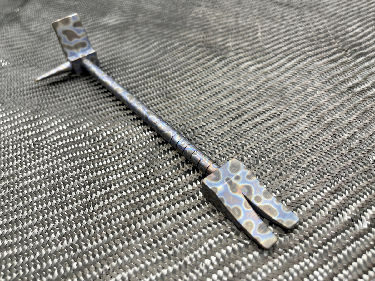 4" Ti Hooligan Forced Entry Tool - Titanium