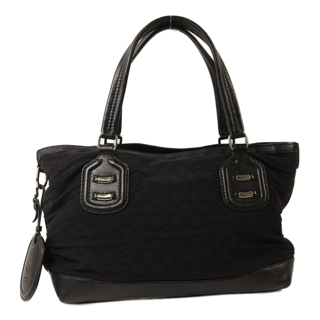 Gucci GG · Nylon & Calfskin Tote