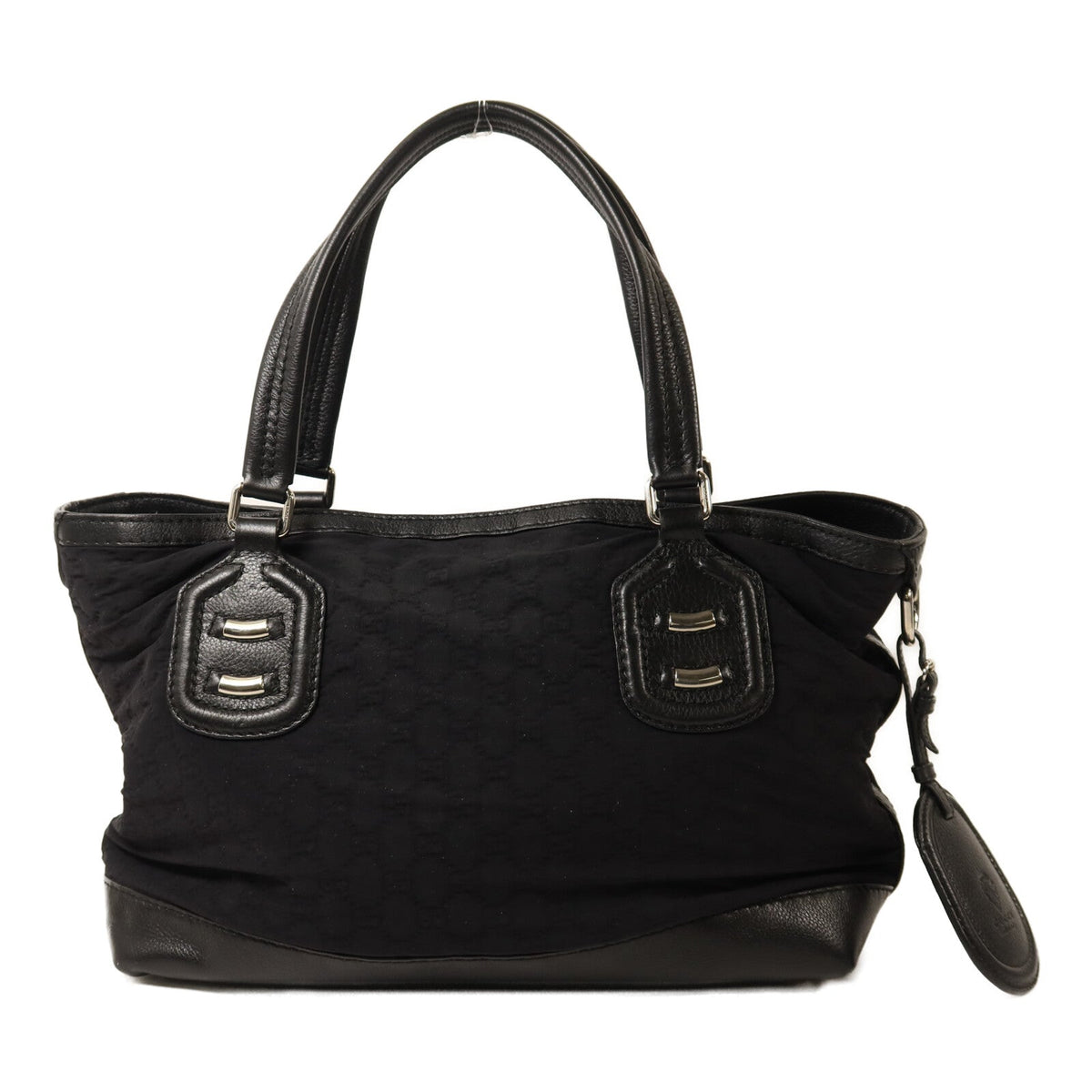 Gucci GG · Nylon & Calfskin Tote