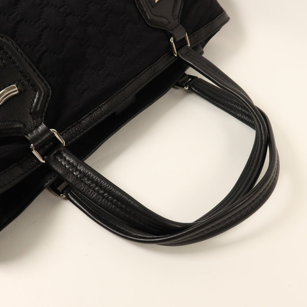 Gucci GG · Nylon & Calfskin Tote