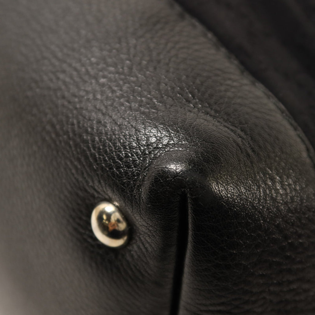 Gucci GG · Nylon & Calfskin Tote