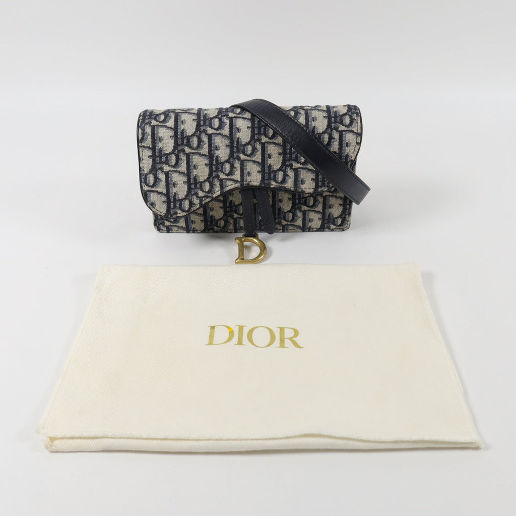 Dior Saddle · Belt Bag · Oblique Canvas