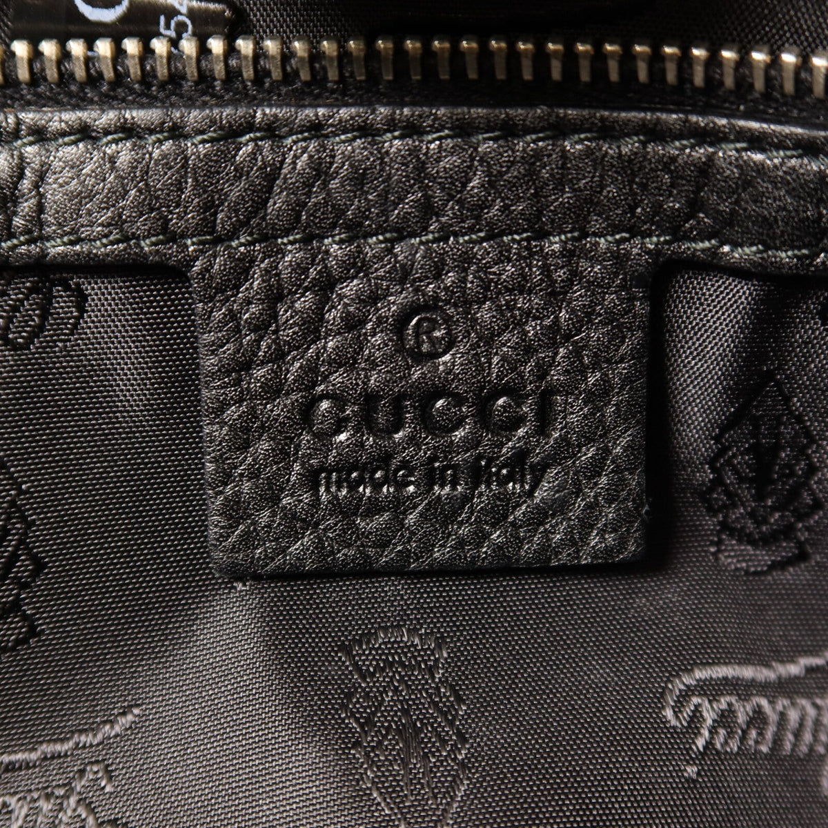 Gucci GG · Nylon & Calfskin Tote