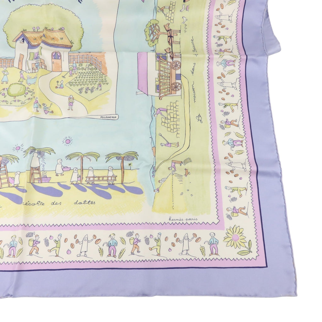 Hermès Silk Carré · 90cm