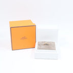 Hermès Bague Link H Rond · Rose Gold