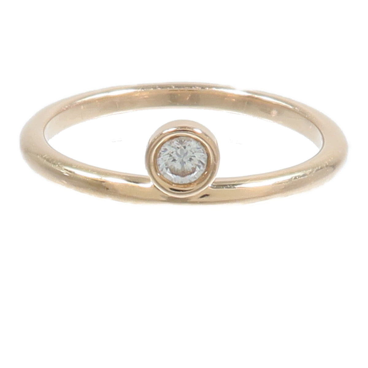 Hermès Bague Link H Rond · Rose Gold