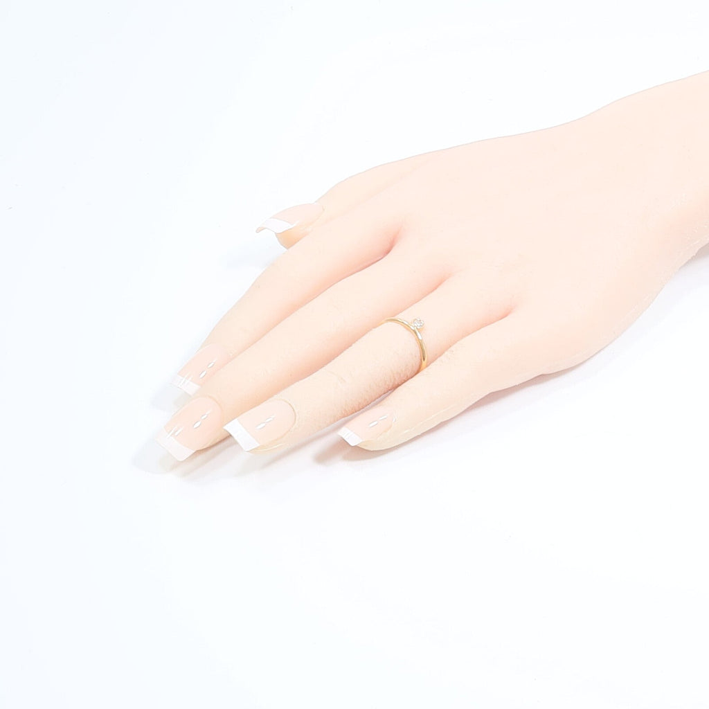 Hermès Bague Link H Rond · Rose Gold