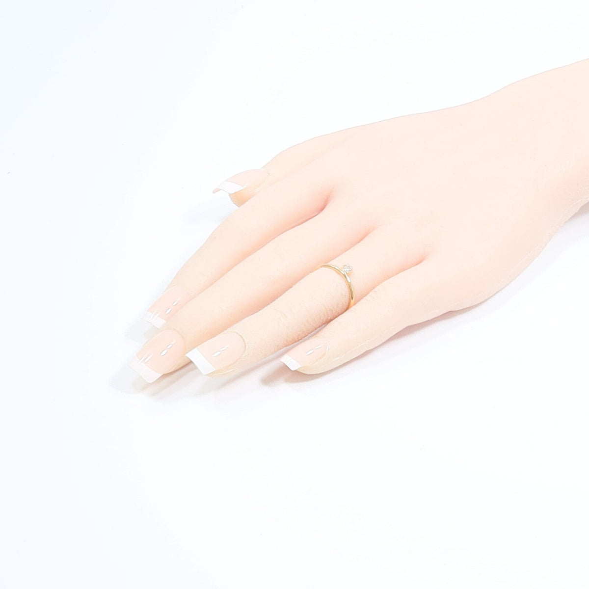 Hermès Bague Link H Rond · Rose Gold