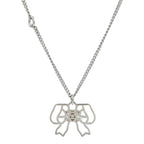 Chanel · Crystal Bow Necklace