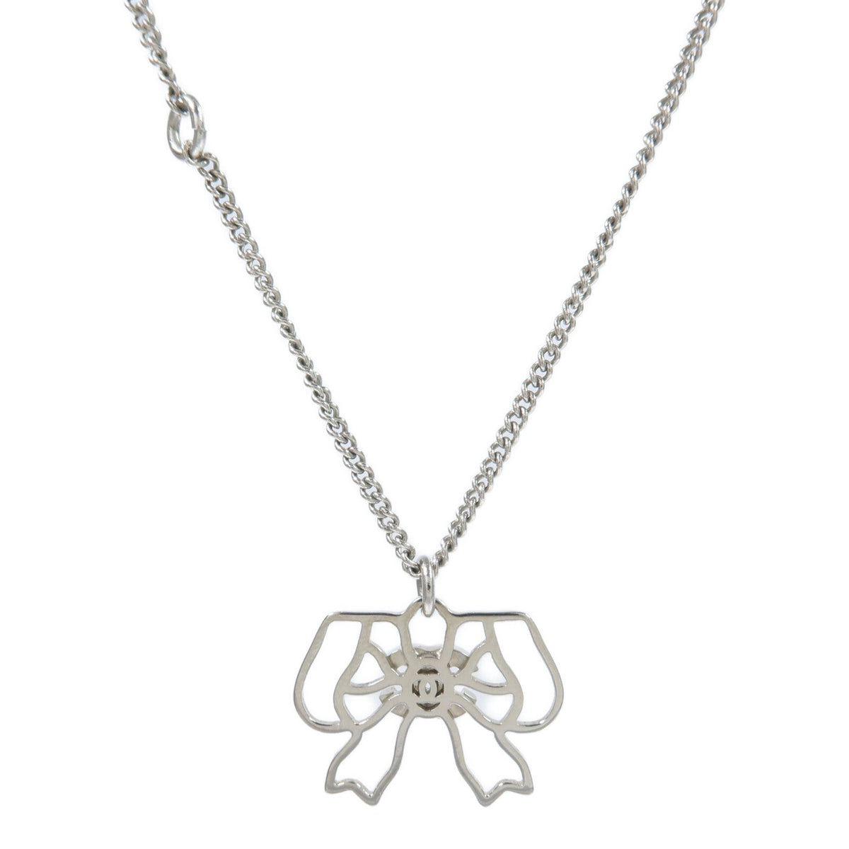 Chanel · Crystal Bow Necklace
