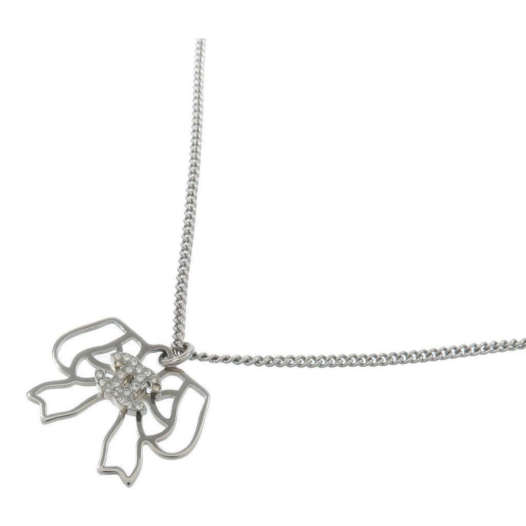 Chanel · Crystal Bow Necklace