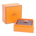 Hermès Kelly Ring · 18K Rose Gold · Diamond