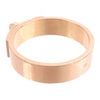 Hermès Kelly Ring · 18K Rose Gold · Diamond
