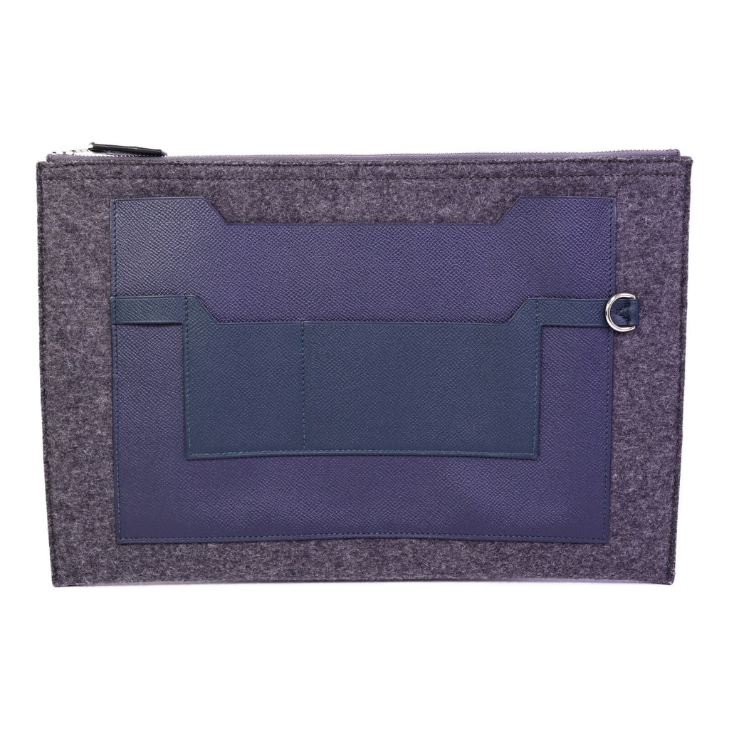 Hermès Toodoo · Epsom · Wool Clutch