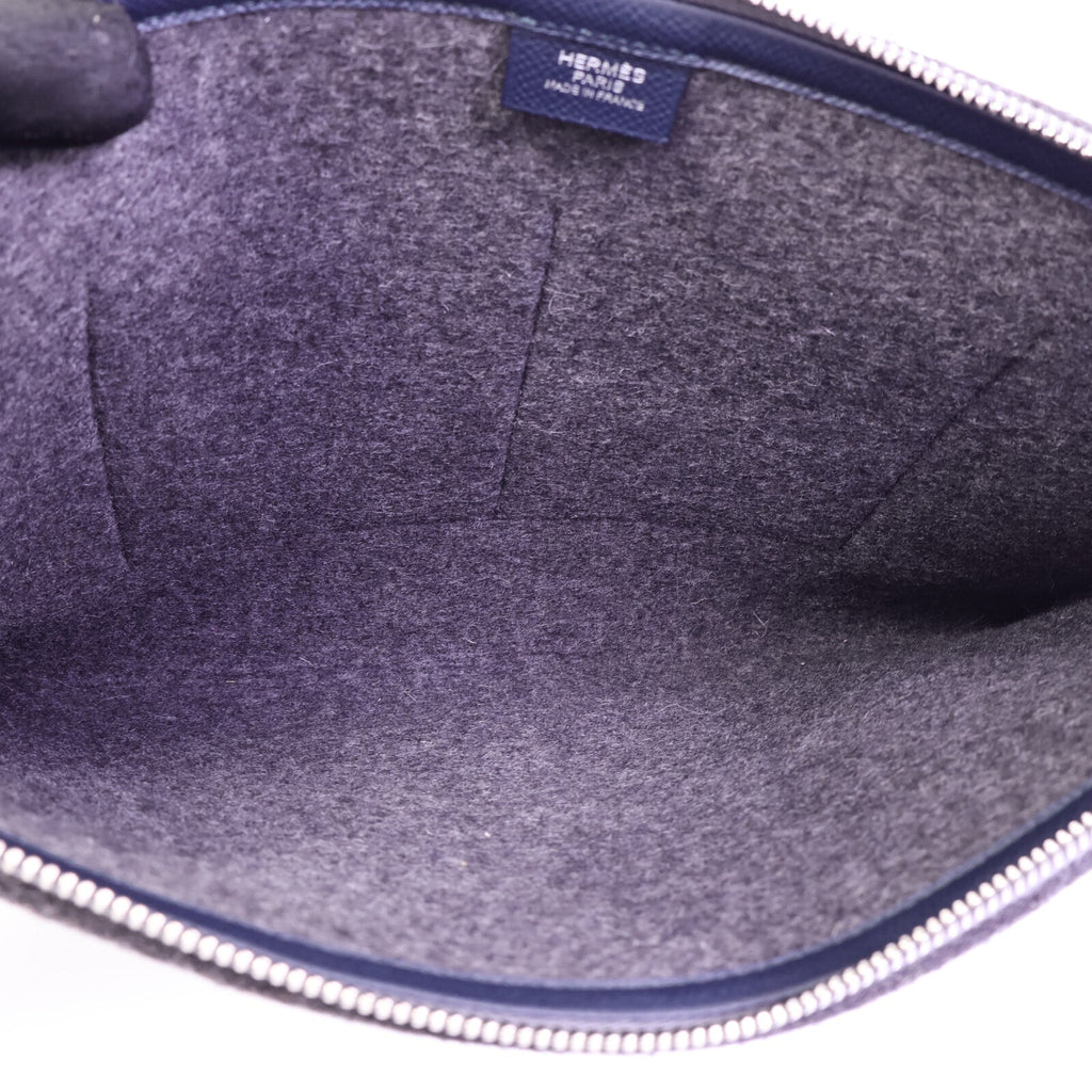Hermès Toodoo · Epsom · Wool Clutch