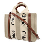 Chloé Woody · Canvas · Small Tote
