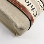 Chloé Woody · Canvas · Small Tote