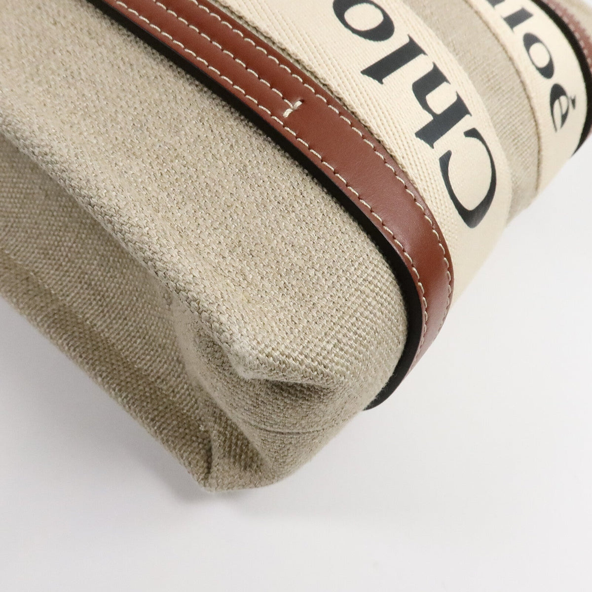 Chloé Woody · Canvas · Small Tote
