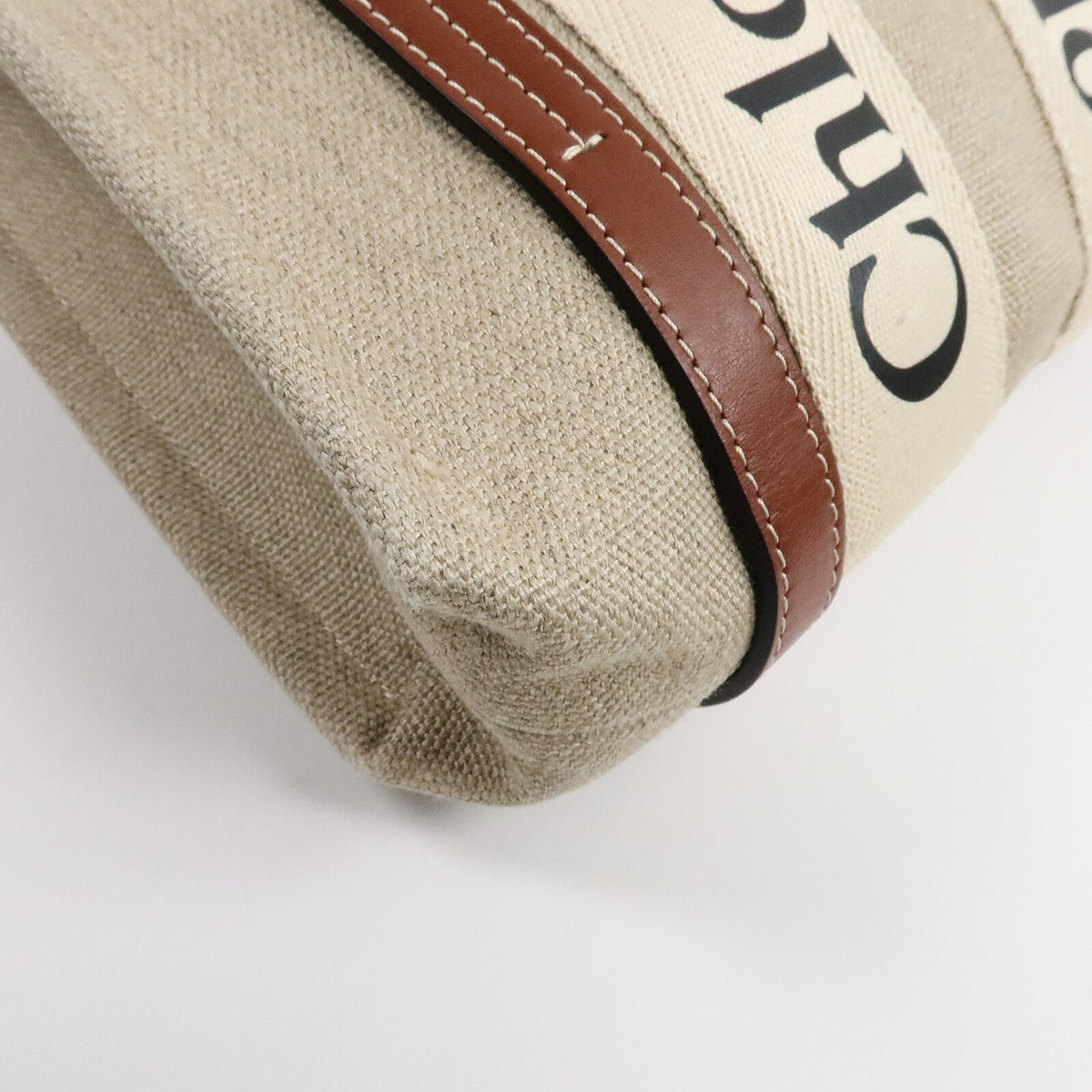 Chloé Woody · Canvas · Small Tote