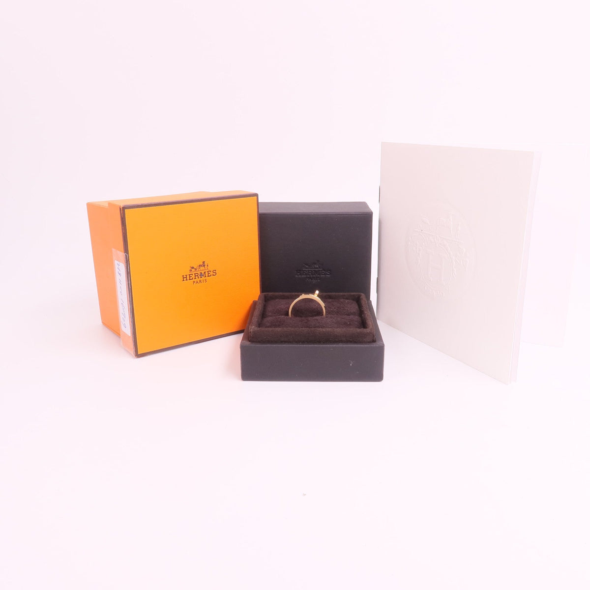 Hermès Kelly Ring · Rose Gold · Diamond
