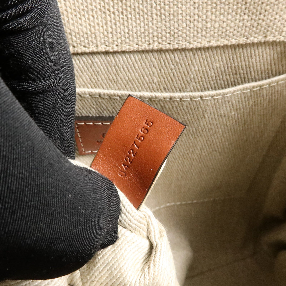 Chloé Woody · Canvas · Small Tote
