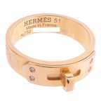 Hermès Kelly Ring · Rose Gold · Diamond