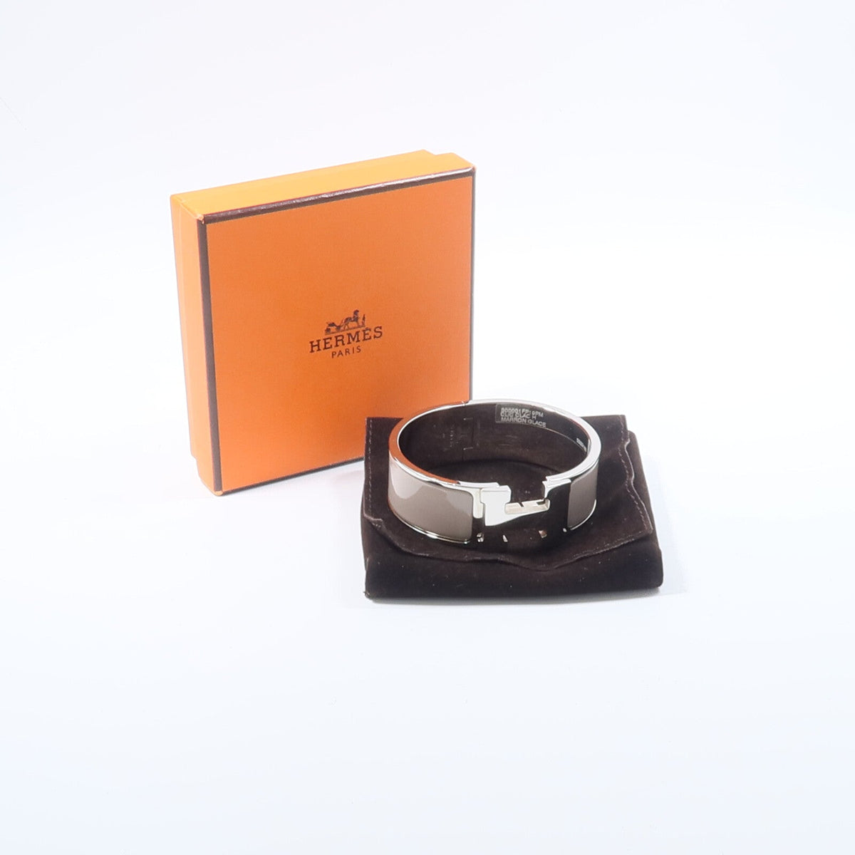 Hermès Clic Clac H · Enamel Bracelet