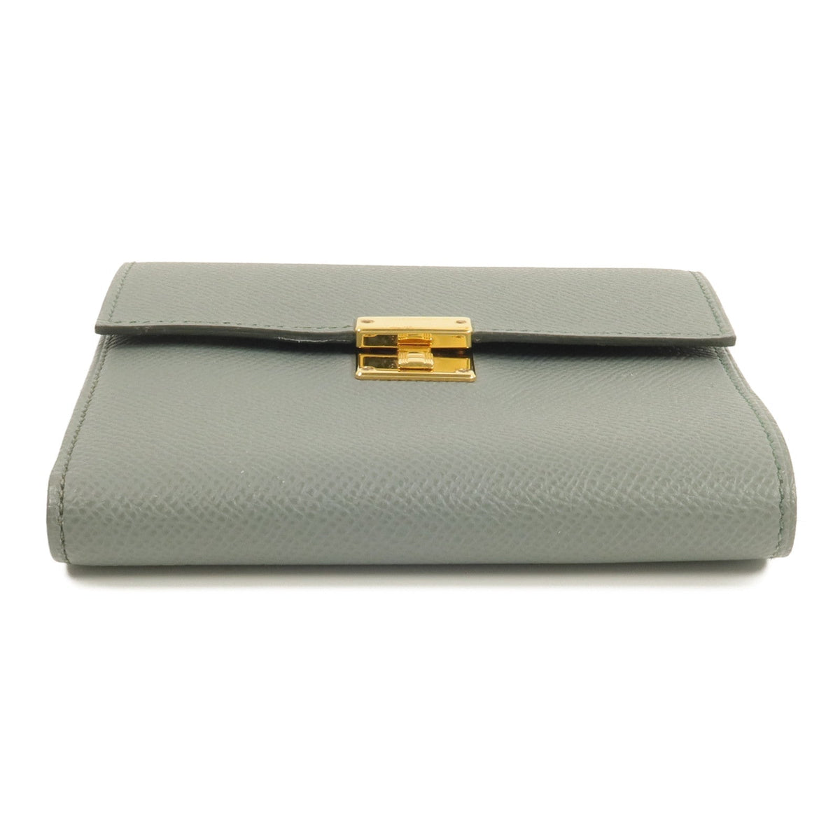 Hermès Clic 12 · Epsom · Vert Amande