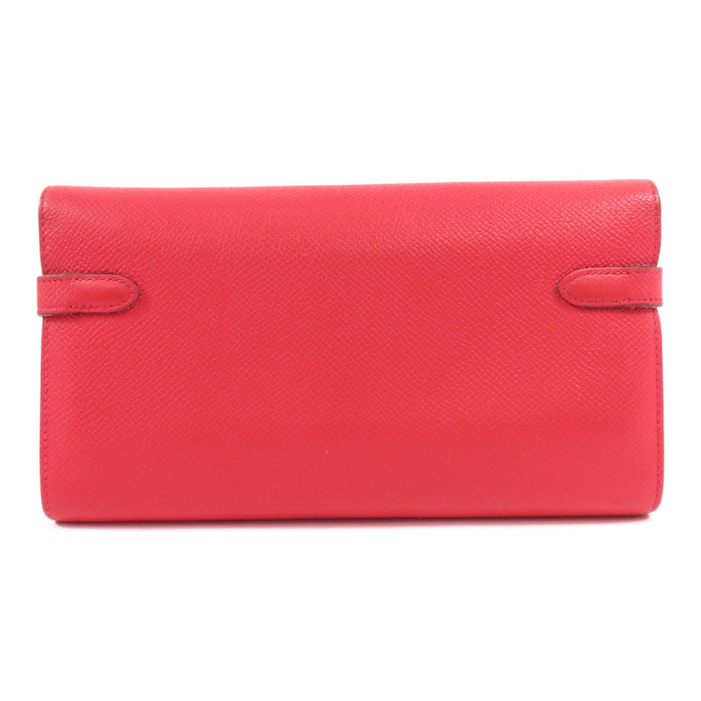 Hermès Kelly Long Wallet · Epsom · Rose